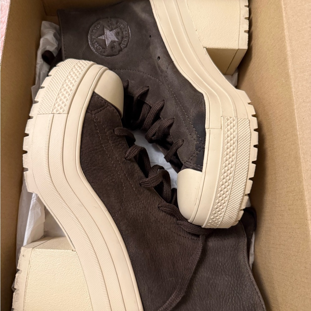 CONVERSE Chuck 70 De Luxe Heel Hi – Fresh Brew 🤎 - Picture 5 of 6